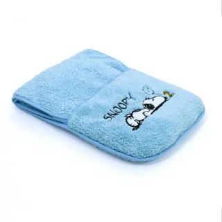 【MORINO】2條組-正版-SNOOPY史努比超細纖維口袋型運動巾(日本大和抑菌認證/不掉棉絮)