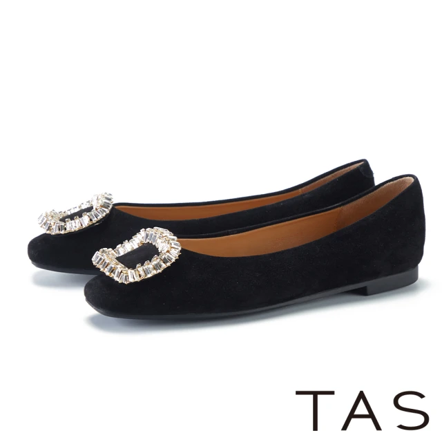 TAS 線條造型真皮綁帶厚底短靴(淺可可)優惠推薦