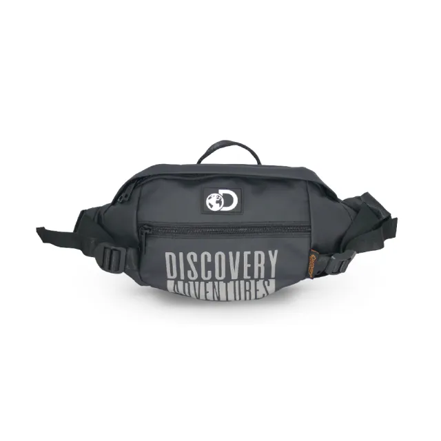 【Discovery Adventures】Discovery風尚肩腰包2色可選-黑/白(側肩包/腰包/胸包/男包/霹靂包)