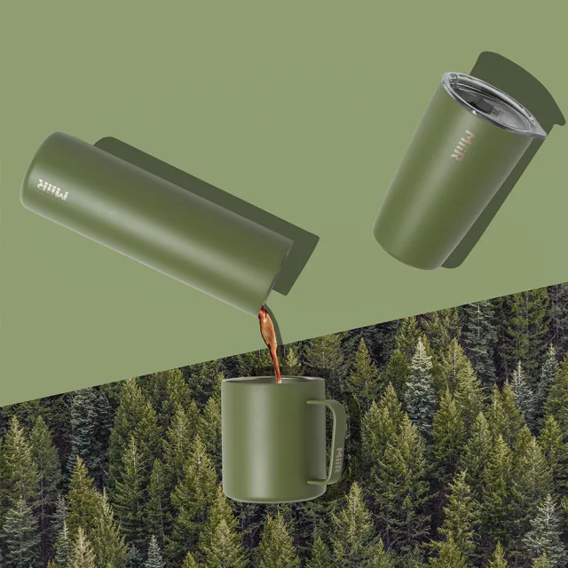 【MiiR】VI Tumbler 雙層真空 保溫/保冰 隨行杯/隨手杯 16oz/473mL(常青綠)