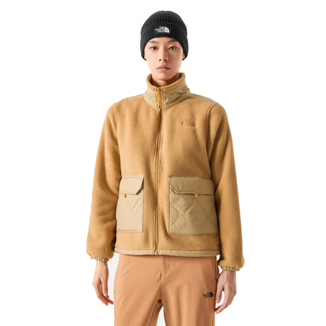 The North Face TNF 刷毛外套 W ROYAL ARCH FZ JACKET - AP 女 棕(NF0A7QWCK1O)