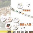 可愛貓咪造型和紙膠帶-超值5入組(文具用品 學生 禮物 手帳 日記 素材 卡通 裝飾 DIY)