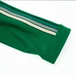 【ILEY 伊蕾】高端簡約撞色運動織帶上衣(綠色；M-XL；1233211001)