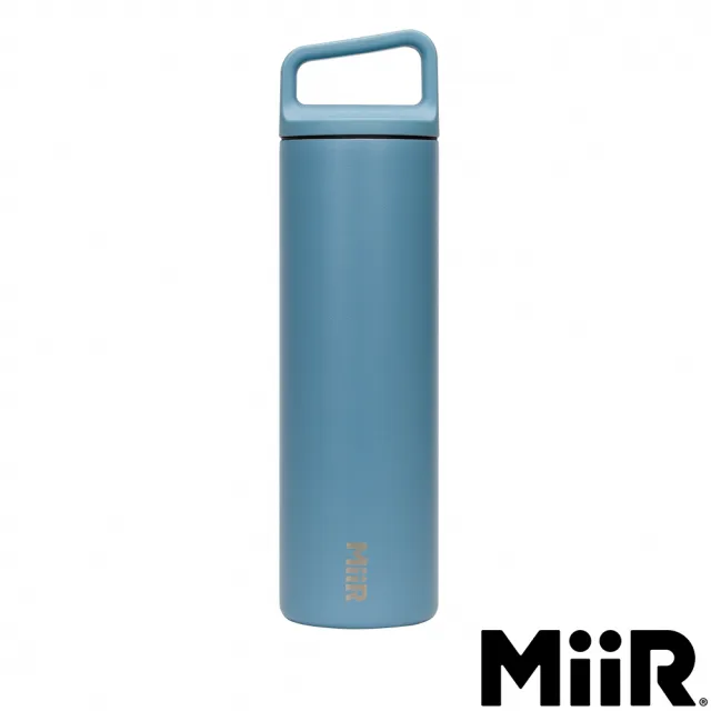 【MiiR】雙層真空 保溫/保冰 提把寬口保溫瓶 20oz/591ml(地出藍)