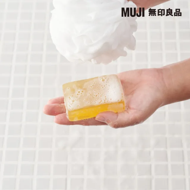 【MUJI 無印良品】甘油皂/柑橘 100g