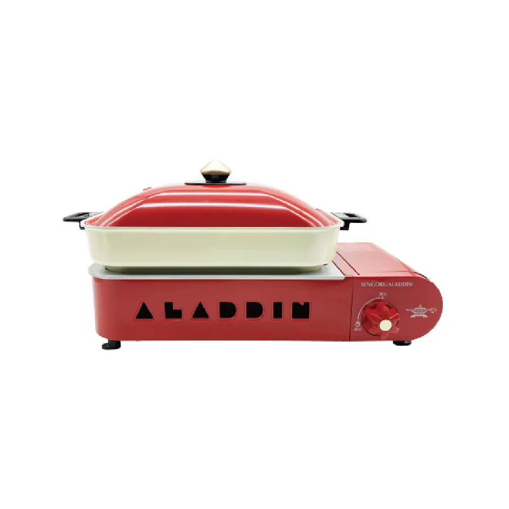 【Sengoku Aladdin 千石阿拉丁】兩款爐盤支援多種烹飪模式煎烤爐(SAG-RS21R)