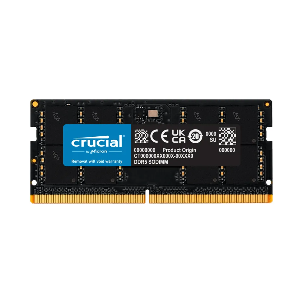 【Crucial 美光】DDR5 5600 32GB 筆電記憶體 (CT32G56C46S5)