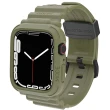 【Elkson】AppleWatch 9 QuattroPro柔韌透氣耐磨TPU一體成形軍規錶帶45mm(apple watch 9一體成形運動錶帶)