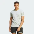 【adidas 愛迪達】上衣 男款 短袖上衣 運動 OTR HEATHER TEE 綠 IM2481