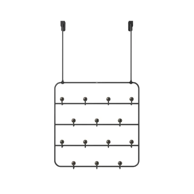 【UMBRA】Estique兩用收納架 墨黑60.3cm / 掛勾 牆壁掛勾 吊鉤 掛鉤 門掛鉤