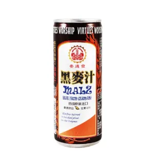【崇德發】即期品易開罐黑麥汁250mlx24罐