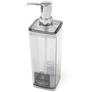 【NITORI 宜得利家居】壓瓶 按壓瓶 分裝瓶 N URBAN 800ml GY(壓瓶 按壓瓶 分裝瓶 N URBAN)