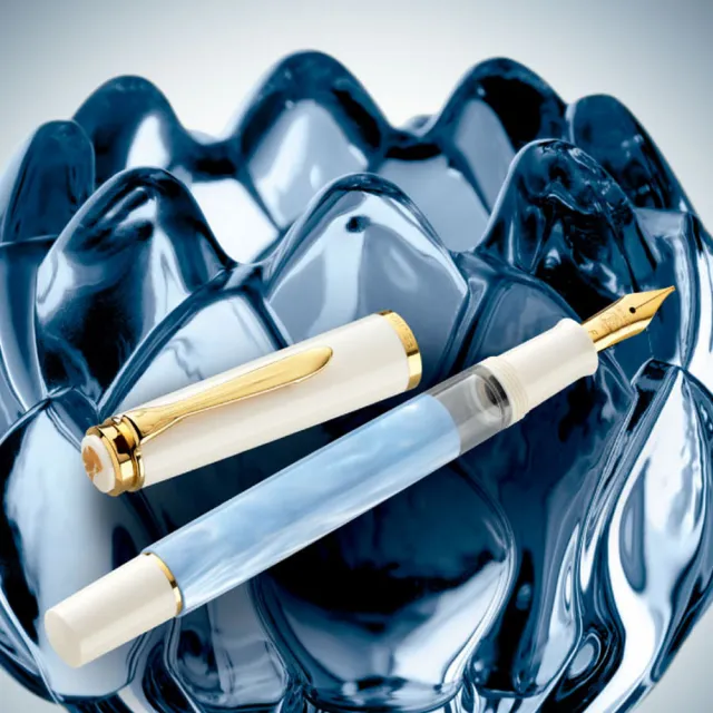 【Pelikan】百利金 M200 鋼筆 淡藍(F/EF)