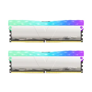 【v-color 全何】MANTA XPRISM RGB DDR5 6200 64GB kit 32GBx2(桌上型超頻記憶體)