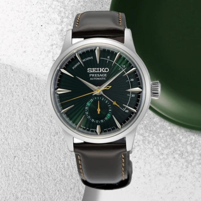 SEIKO 精工 Presage 調酒師系列動力儲存機械錶-40.5mm(SSA459J1/4R57-00E0U)