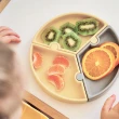 【minikoioi】土耳其製 防滑防傾倒吸盤矽膠拼圖餐盤 多色可選(兒童學習餐具)