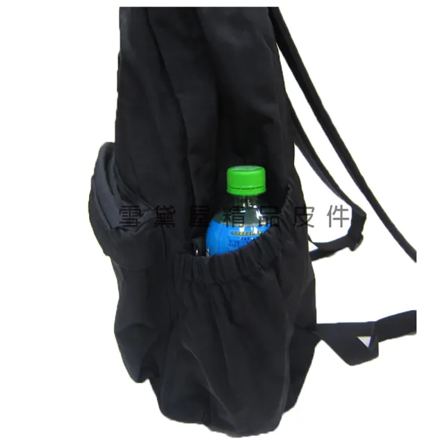 【SNOW.bagshop】雙11 後背包 中大容量 可放A4資料夾 超輕量 高單數防水尼龍布 二側放置水瓶 好保養軟材質
