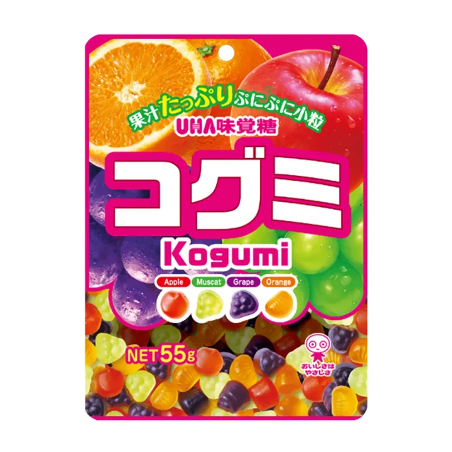 【UHA味覺糖】酷Q彌55g(水果/綜合汽水)