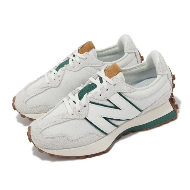 NEW BALANCE 休閒鞋 327 女鞋 米白 湖水綠 