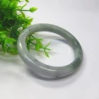 【小樂珠寶】翡翠手鐲橄欖藍綠伴紫天然A貨玉鐲(手圍18.3號 內徑57.6mm V712)