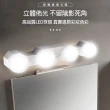【西格傢飾】吸盤式LED化妝鏡燈(免打孔 鏡前燈 補光燈 梳妝台 化妝燈 LED燈 照明燈)
