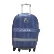 【NO 1881 NI】25吋行李箱台灣製造品質保證加大容量固束帶(三段式鋁合金拉桿附海關鎖雙加寬飛機輪)
