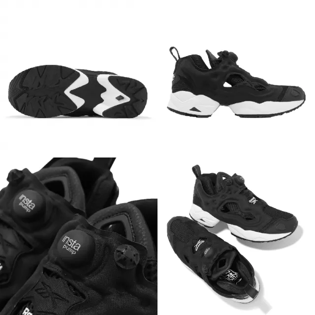 REEBOK】休閒鞋Instapump Fury 95 經典黑白充氣男鞋女鞋厚底增高