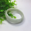 【小樂珠寶】翡翠寬手鐲淡果綠冰糖天然A貨(18.5號 內徑58.2mm V652)