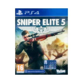 【SONY 索尼】PS4 狙擊之神 5 狙擊精英 5 Sniper Elite 5(中英日文歐版 可免費升級PS5版本)