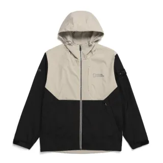 【國家地理服飾官方旗艦】男裝 GORE-TEX INFINIUM URBAN 2L 防水外套 - 米色(防潑水/防風/透氣)