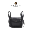 【CROSS】台灣總經銷 限量1折 頂級小牛皮側肩包 凱特系列 全新專櫃展示品(黑色 26款)