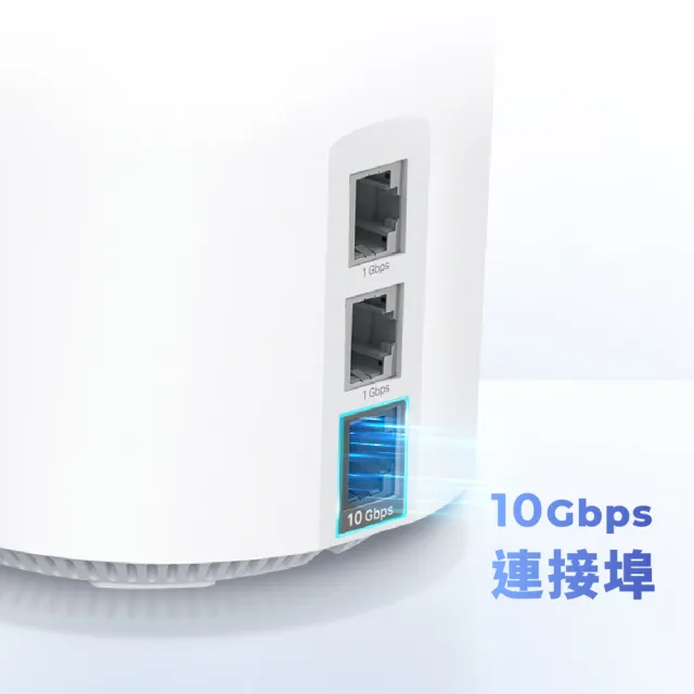 TP-Link 三入組-Deco XE200 WiFi 6E AXE11000 三頻Gigabit 真Mesh 無線