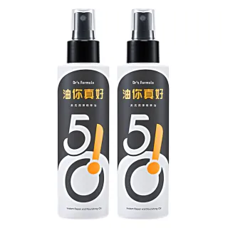 【Dr’s Formula 台塑生醫】油你真好柔亮潤澤精華油150mlX2入(摩洛哥堅果油、山茶花油等多種植物精華油)