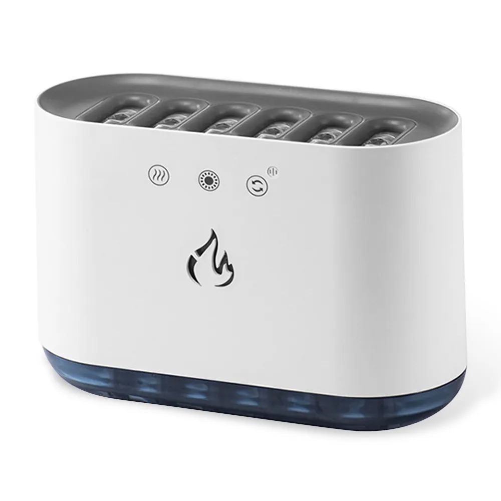 【Fameli】900ml USB 舞動加濕器 仿真火焰造型加濕器(加濕器 生氧機 霧化機)