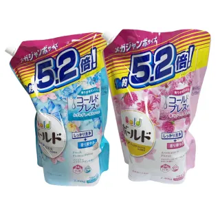 【P&G】超濃縮洗衣精 2.46kg  補充包 2入組(牡丹花香/百花皂香)