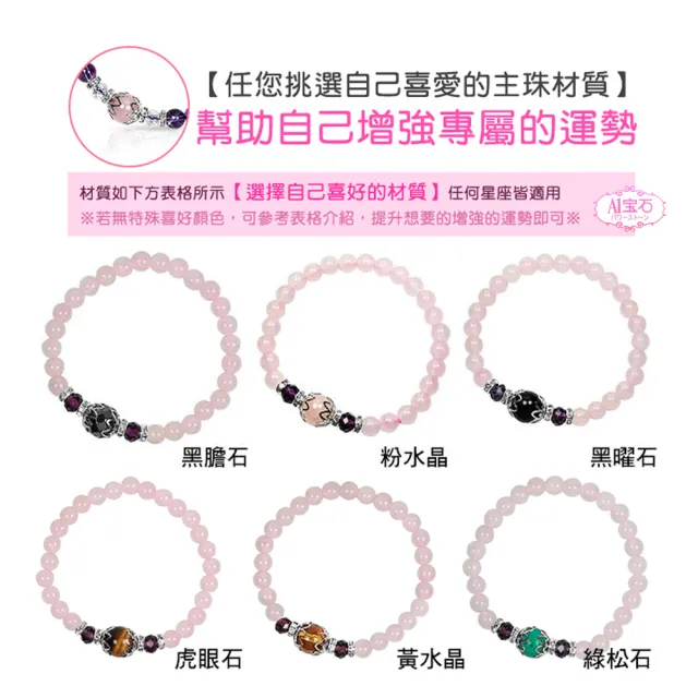 【A1 寶石】粉水晶手鍊/粉晶/（珍珠）能量晶鑽水晶手鍊(加贈淨化手鍊白水晶一包)