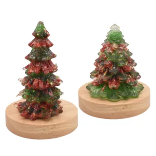 【鑫運來】◎奧剛聖誕樹附燈座(兩款任選)
