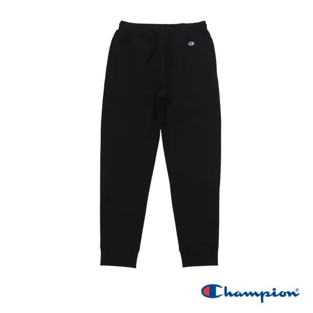 【Champion】官方直營-素色休閒長褲-男(黑色)