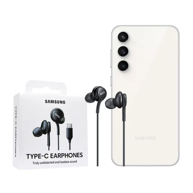 【Samsung 三星】原廠 S24/S23系列 AKG Type C耳機 EO-IC100 /黑色(盒裝公司貨)