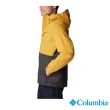 【Columbia 哥倫比亞 官方旗艦】男款-Omni-Tech防水2L外套-黃褐(UWE68480YL/HF)