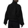 【NIKE 耐吉】W Jordan Jacket 羔羊毛 短版 黑 女外套 短版外套 FD7169-010