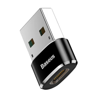 【BASEUS】倍思 免驅動轉接頭 Type-C轉USB 2.0(電腦轉接頭 車充轉接頭 隨身碟轉接頭)