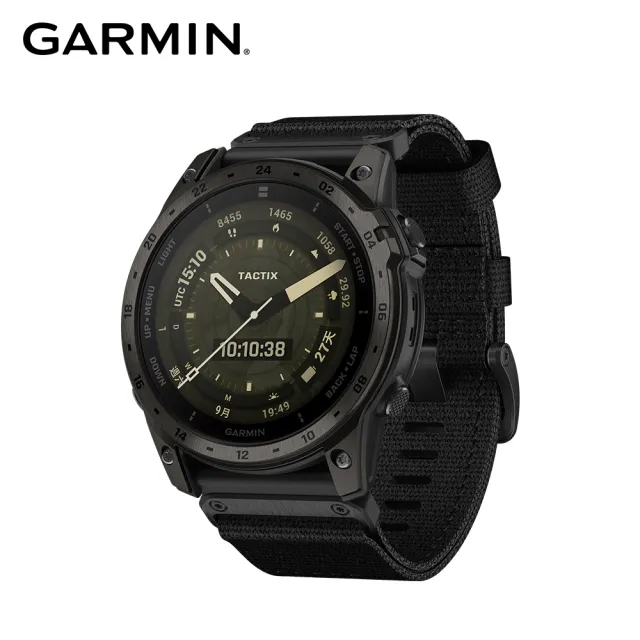 GARMIN】Tactix 7 AMOLED 全方位進階軍事戰術GPS手錶- momo購物網