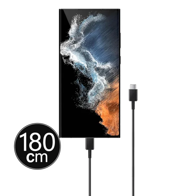 【Samsung 三星】原廠 S25 S24系列 3A 1.8m Type-C to Type-C 線(DX310/盒裝)