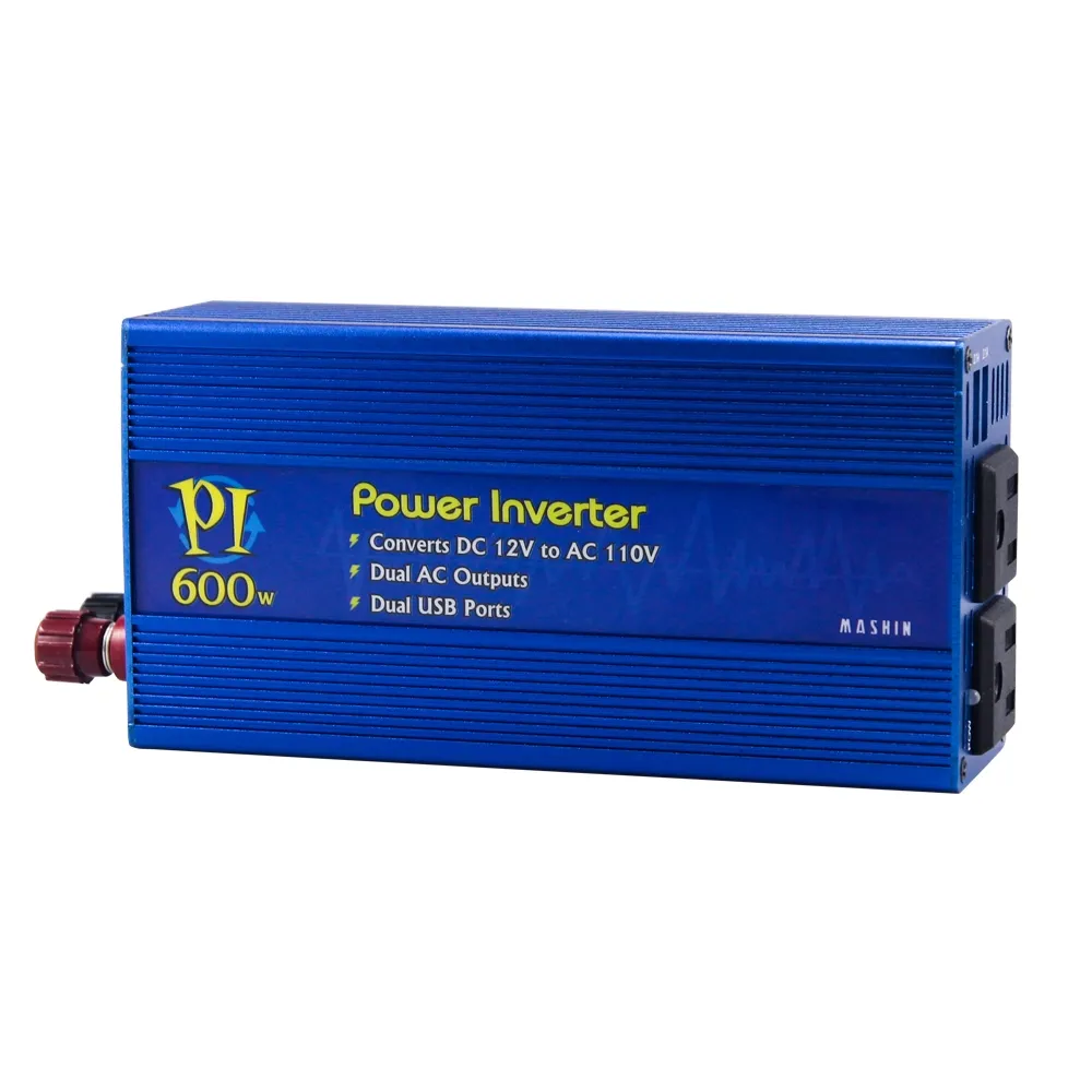 【麻新電子】PI-600 電源轉換器 600W(模擬正弦波 12V 轉 110V DC轉AC)
