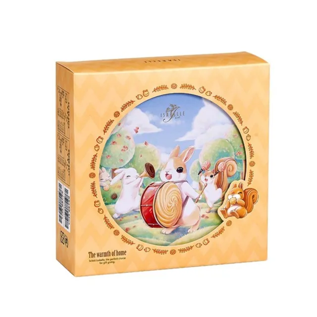 【ISABELLE 伊莎貝爾】Butter Cookie兔兔曲奇派對禮盒 2盒組(皇家奶油)(中秋禮盒/送禮)