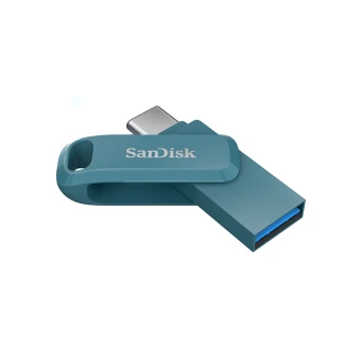 【SanDisk】Ultra Go Type-C 雙用隨身碟海灣藍128GB(公司貨)