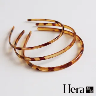【HERA 赫拉】百搭復古豹紋髮箍兩入組 H112022105(髮飾 髮箍)