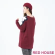 【RED HOUSE 蕾赫斯】花朵長版針織衫(共二色)