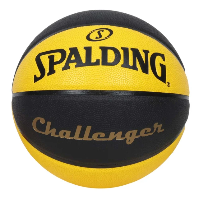 SPALDINGSPALDING CHALLENGER系列#7合成皮籃球-訓練 室外 室內 黃黑(SPB1132A7)